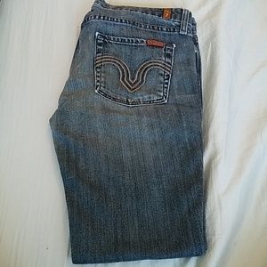 Women's 7 for all mankind jeans